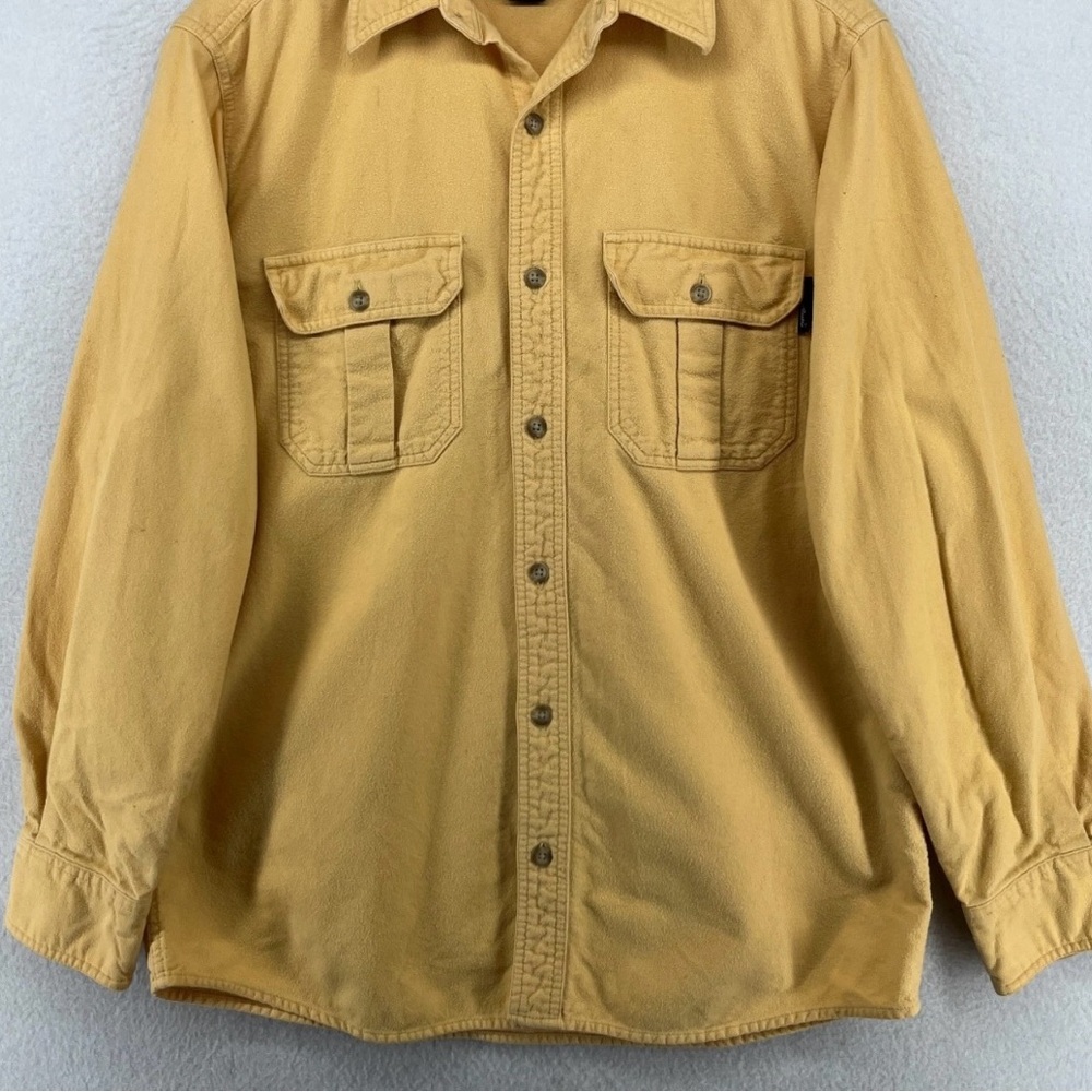 Eddie Bauer Mustard Relaxed Fit Shirt
